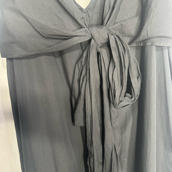 FREE PEOPLE Elegant Black Sleeveless Dress size L brand new w tags - Picture 3 of 12